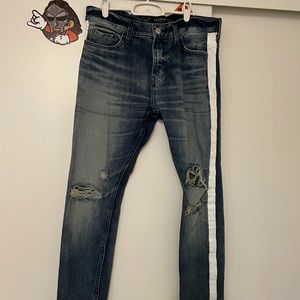 Pacsun denim ripped jeans